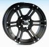 Pack 4 jantes ITP SS212 Black 14 - 660 GRIZZLY -